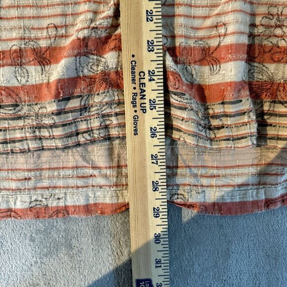 Vintage Maggie & Max Womens Multicolor 3/4 Sleeve Button-Up Shirt Size 3X Artsy - Picture 7 of 8